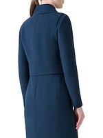 Dana Asymmetric Wool Short Jacket