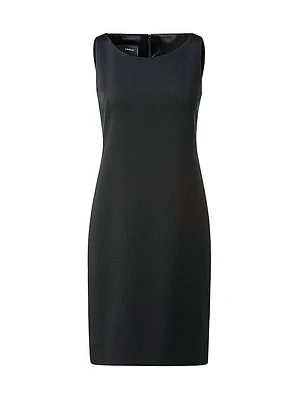 Silk-Stretch Sheath Minidress