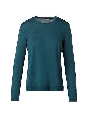 Cashmere-Silk Knit Sweater