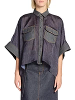 Denim Trompe L'oeil Shirt