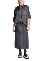 Denim Trompe L'oeil Shirt