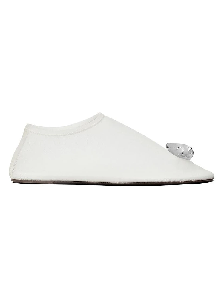 Patos Adorned Mesh Flats
