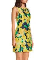 Ren Floral Sheath Minidress