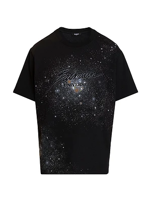 Universe & Stars Crewneck T-Shirt