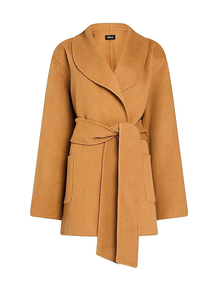 Dulcetta Wool Coat