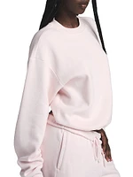 Cotton Fleece Crewneck Sweatshirt
