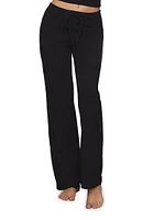 Cotton Jersey Straight-Leg Pants