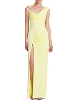 Responsible Stretch Crepe Jersey Gown