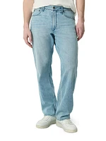 Fit 4 Authentic Stretch Mid-Rise Relaxed Fletcher Jeans