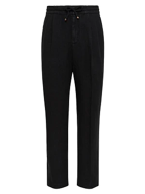 Garment Dyed Leisure Fit Trousers