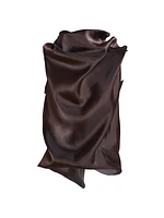 Eau Draped Taffeta Top