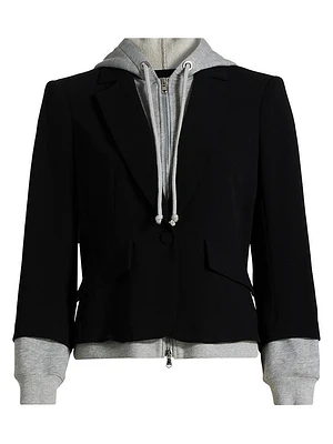 Le Petit Khloe Zip-UpBlazer