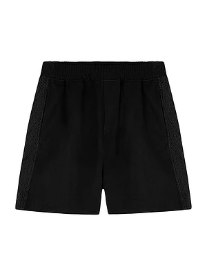 Knitted Panel Shorts