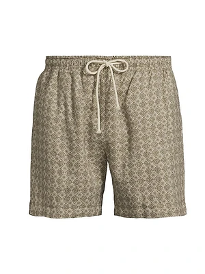 Aries Linen-Blend Shorts