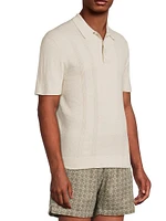 Cillian Cotton-Blend Polo Sweater