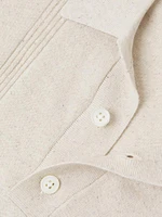 Cillian Cotton-Blend Polo Sweater