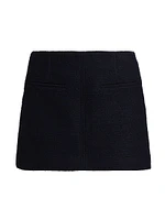 Cowan Bouclé A-Line Miniskirt