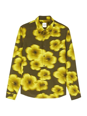 Loose-Fit Floral Shirt