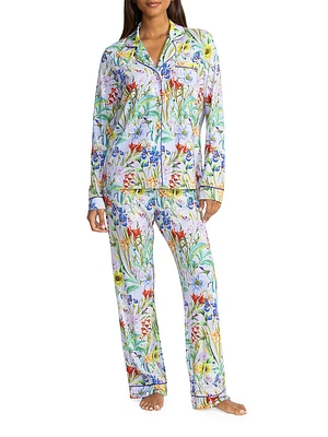 Carly Floral Print Pajamas
