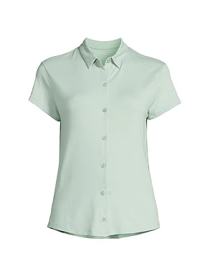 Soft Touch Pleated Back Shirt