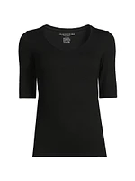 Soft Touch Scoopneck Top