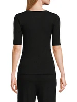 Soft Touch Scoopneck Top