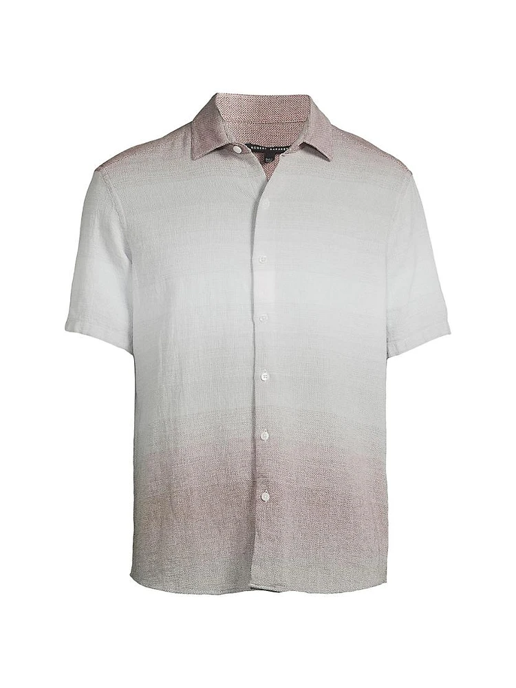 Tiffin Cotton Button-Front Shirt