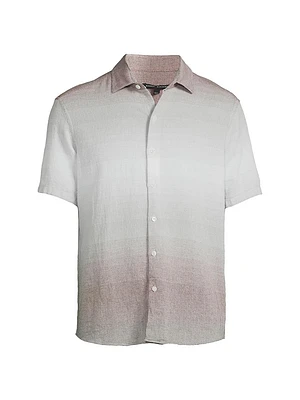 Tiffin Cotton Button-Front Shirt