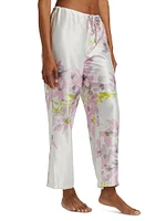 Sumi Floral Satin Pajamas