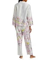 Sumi Floral Satin Pajamas
