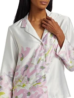 Sumi Floral Satin Pajamas