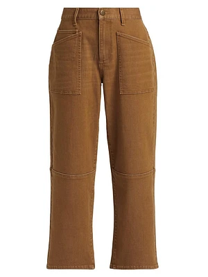 Mallory Stretch Twill Ankle Jeans