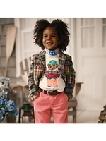 Little Boy's & Polo Bear Crewneck Sweater