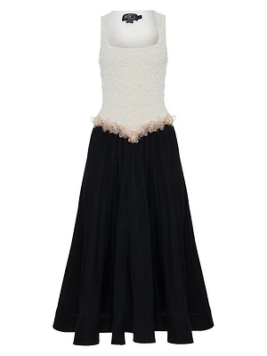 Papillon Jacquard Midi-Dress