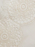 Caila Embroidered Scoopneck Top