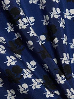Emmeline Floral Silk-Blend Button-Front Shirt