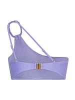 One-Shoulder Bandeau Bikini Top