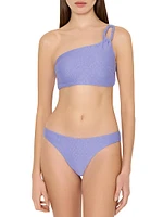 One-Shoulder Bandeau Bikini Top