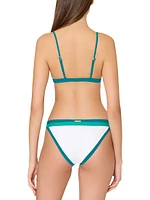 Amalfi Colorblocked Bikini Top