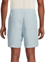 Air Linen-Blend Drawstring Shorts