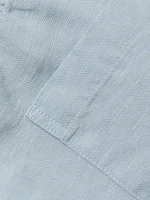 Air Linen-Blend Drawstring Shorts