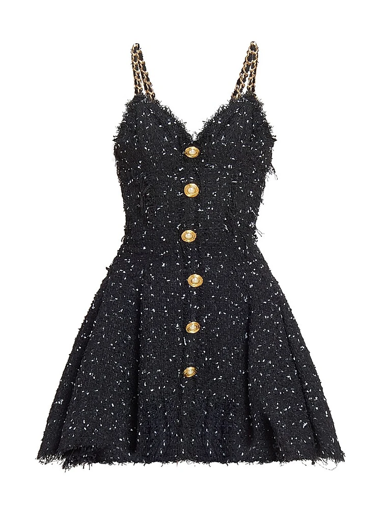 Tweed A-Line Minidress
