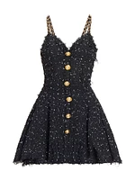 Tweed A-Line Minidress