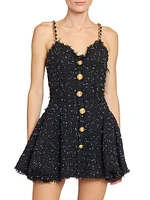 Tweed A-Line Minidress