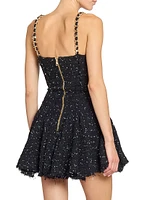 Tweed A-Line Minidress