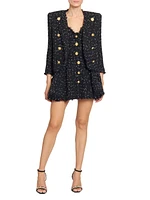 Tweed A-Line Minidress
