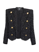 Spencer Tweed Cotton-Blend Jacket