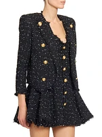 Spencer Tweed Cotton-Blend Jacket