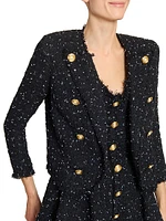Spencer Tweed Cotton-Blend Jacket