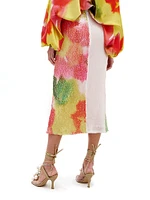 Sarla Sequined Midi-Skirt